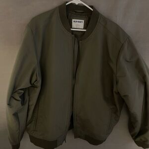 Old Navy Men's Khaki Bomber Jacket